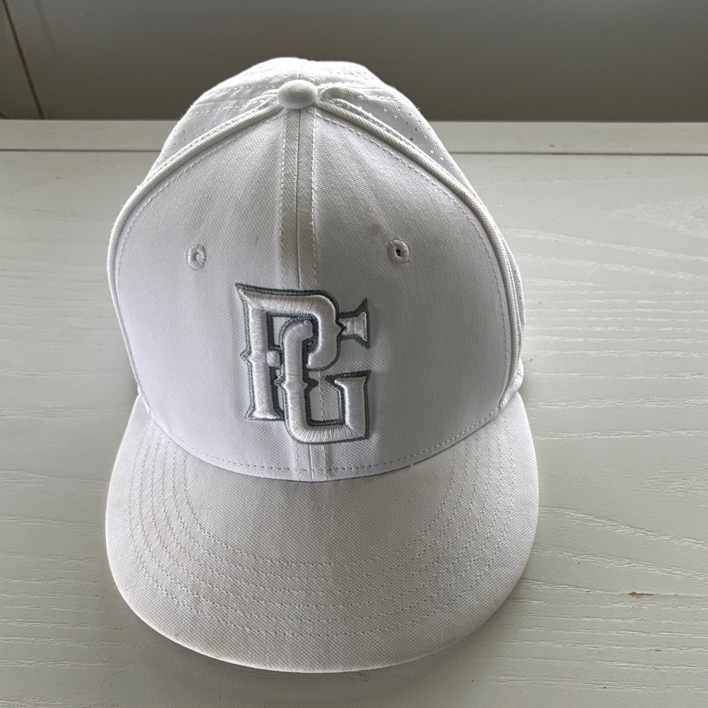 White Kids Baseball Cap